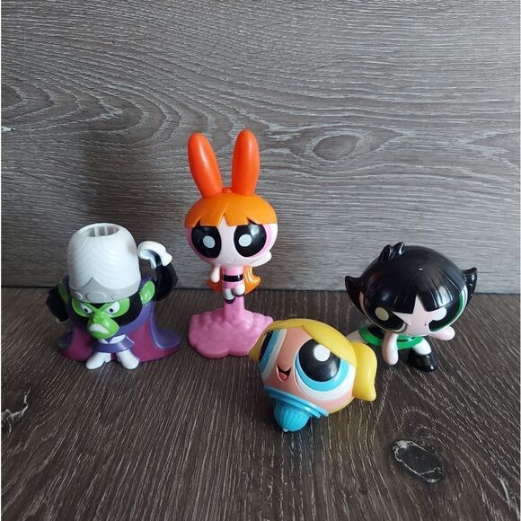 Burger King Powerpuff Girls Figures Cartoon Network - Picture 1 of 6